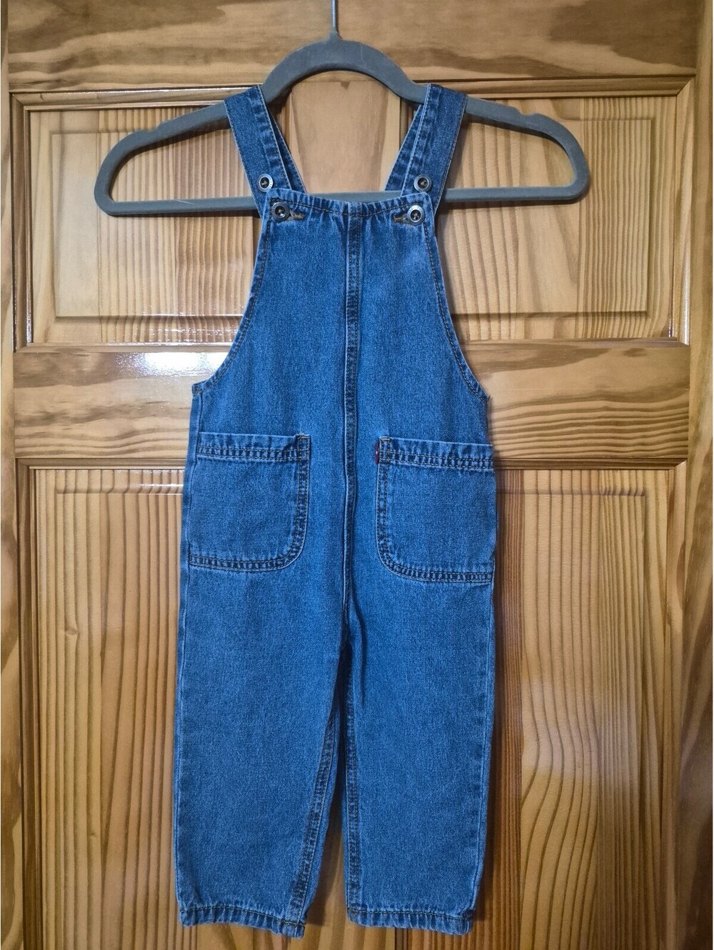 Levis Kids Blue Denim Overalls